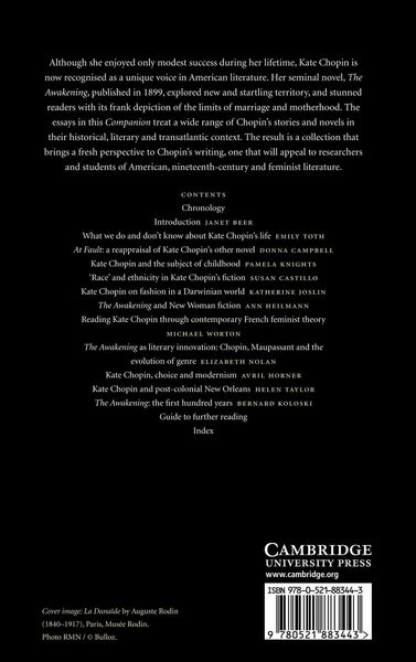 Produktbild: The Cambridge Companion to Kate Chopin