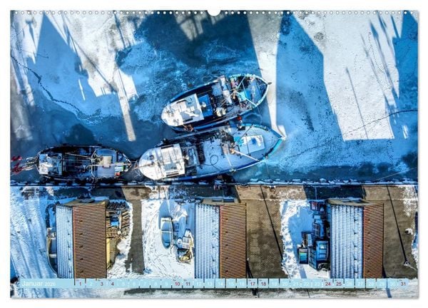 Produktbild: Momente von oben (hochwertiger Premium Wandkalender 2026 DIN A2 quer), Kunstdruck in Hochglanz