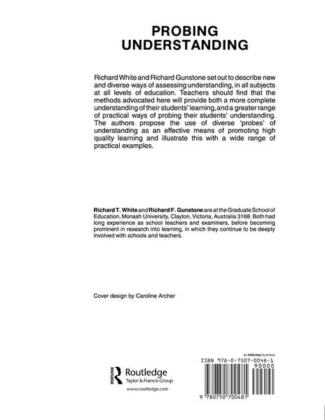 Produktbild: Probing Understanding
