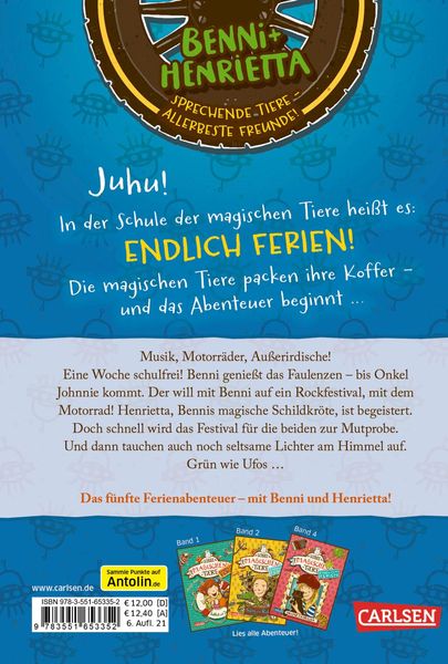 Produktbild: Die Schule der magischen Tiere. Endlich Ferien 5: Benni und Henrietta