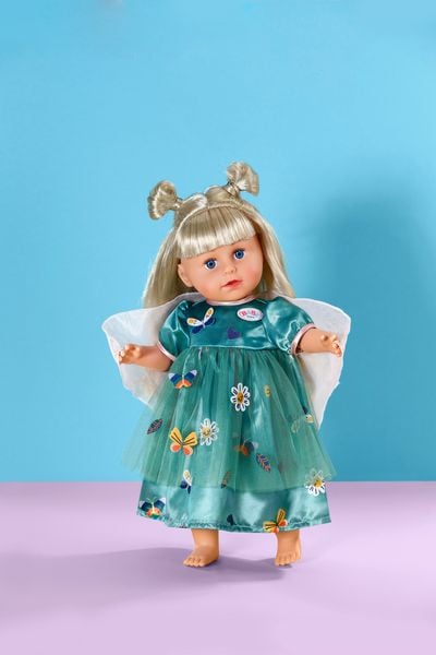 Produktbild: BABY born Feenkleid mit Fl&uuml;geln 43cm
