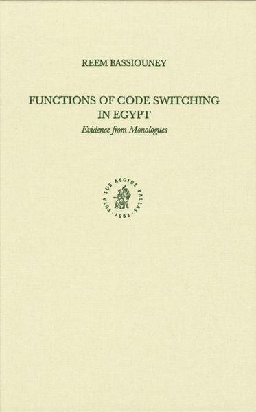 Produktbild: Functions of Code Switching in Egypt