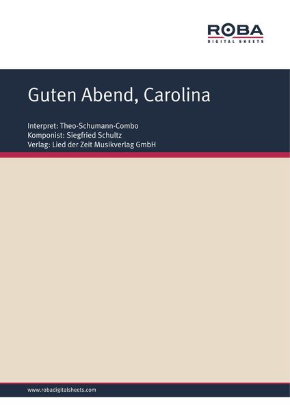 Produktbild: Guten Abend, Carolina
