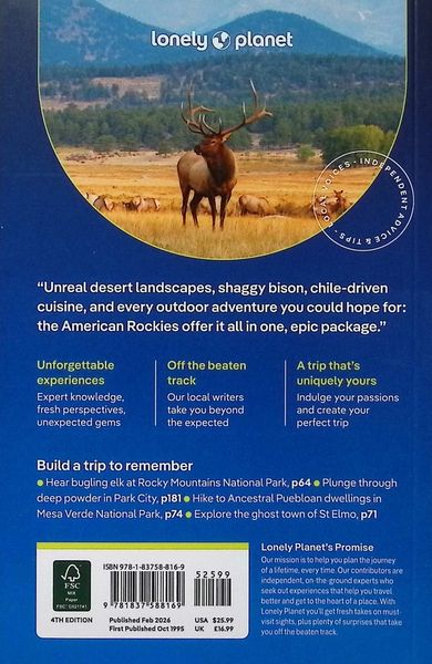 Produktbild: Lonely Planet American Rockies