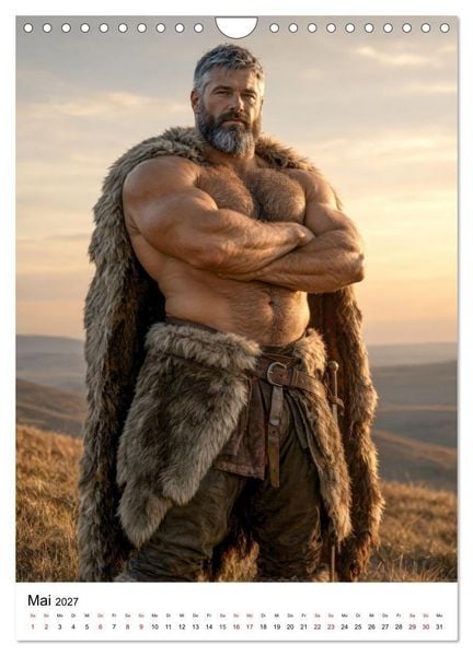 Produktbild: Mysthische M&auml;nner Fantasy (Wandkalender 2027 DIN A4 hoch), CALVENDO Monatskalender