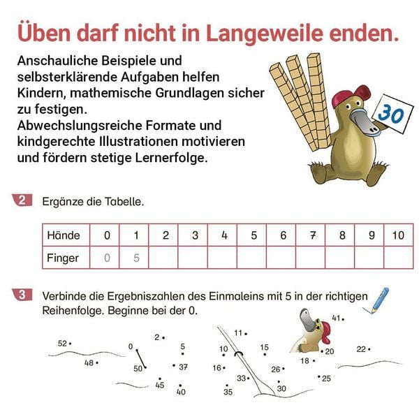 Produktbild: Rechnen mit Rico Schnabel Klasse 2, Heft 2 &ndash; Selbstst&auml;ndig das Multiplizieren und Dividieren trainieren