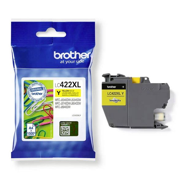 Produktbild: Brother Druckerpatrone LC-422XLY Original Gelb LC422XLY