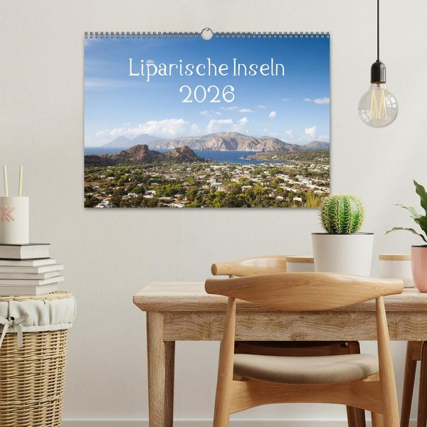 Produktbild: Liparische Inseln (Wandkalender 2026 DIN A3 quer), CALVENDO Monatskalender