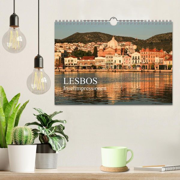 Produktbild: Lesbos - Inselimpressionen (Wandkalender 2026 DIN A4 quer), CALVENDO Monatskalender
