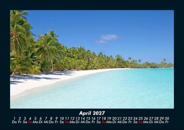 Produktbild: Str&auml;nde der Welt 2027 Fotokalender DIN A5
