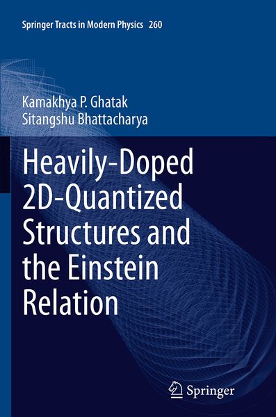 Produktbild: Heavily-Doped 2D-Quantized Structures and the Einstein Relation