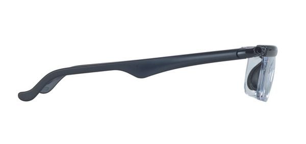 Produktbild: Seeplus Zoom Lesebrille, schwarz, einstellbar von +0,5 bis +4 Dioptrien