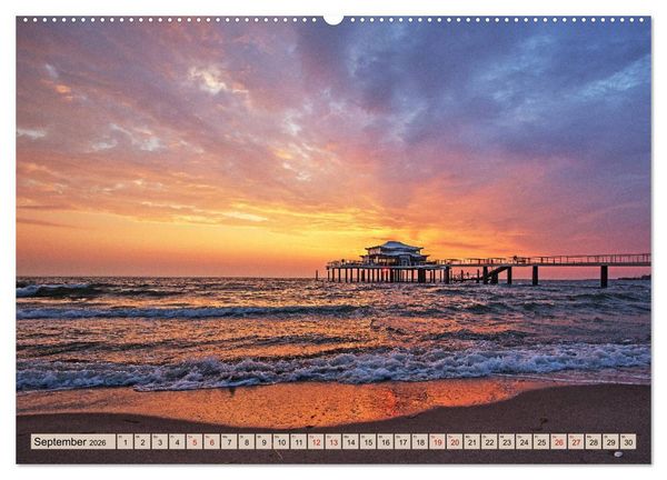 Produktbild: Timmendorfer Strand - Urlaubsparadies an der Ostsee (hochwertiger Premium Wandkalender 2026 DIN A2 quer), Kunstdruck in Hochglanz