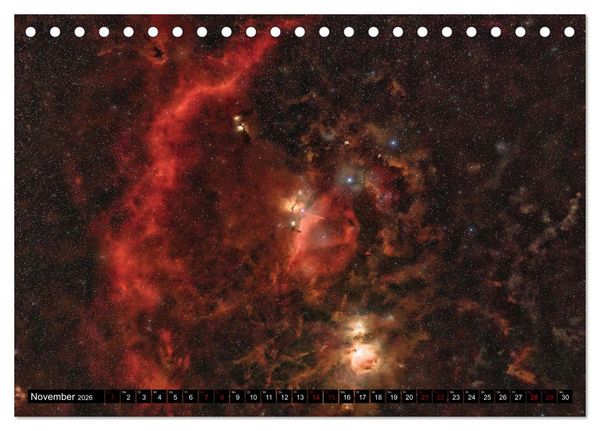 Produktbild: Deepsky Wide (Tischkalender 2026 DIN A5 quer), CALVENDO Monatskalender