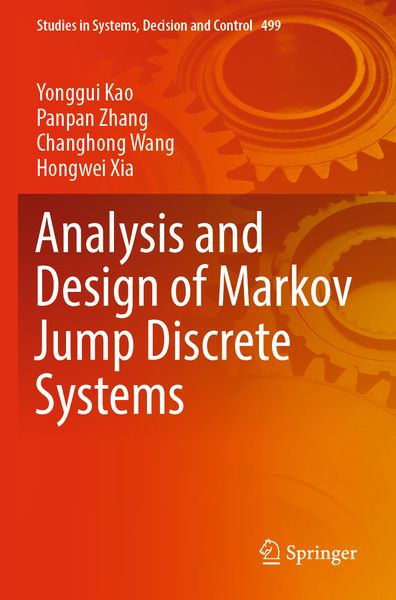 Produktbild: Analysis and Design of Markov Jump Discrete Systems