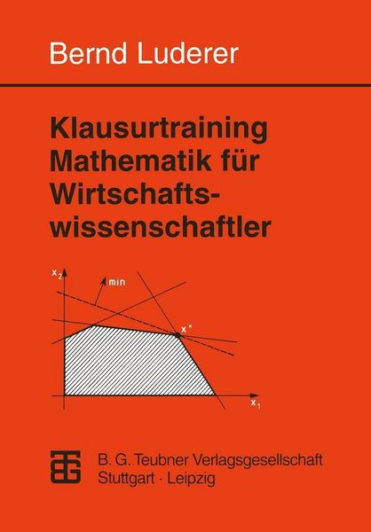 Produktbild: Klausurtraining Mathematik f&uuml;r Wirtschaftswissenschaftler
