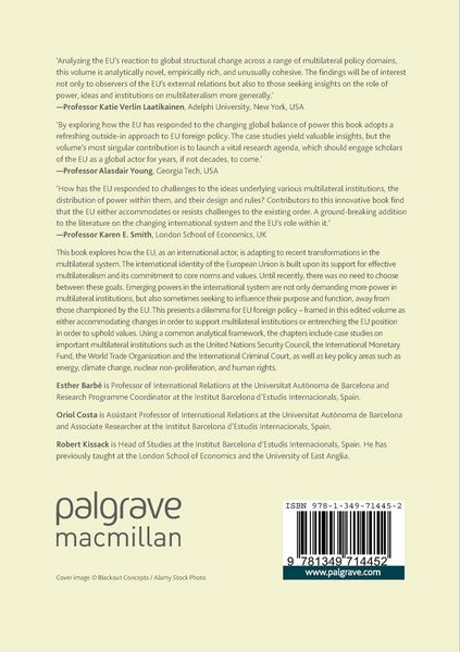 Produktbild: EU Policy Responses to a Shifting Multilateral System