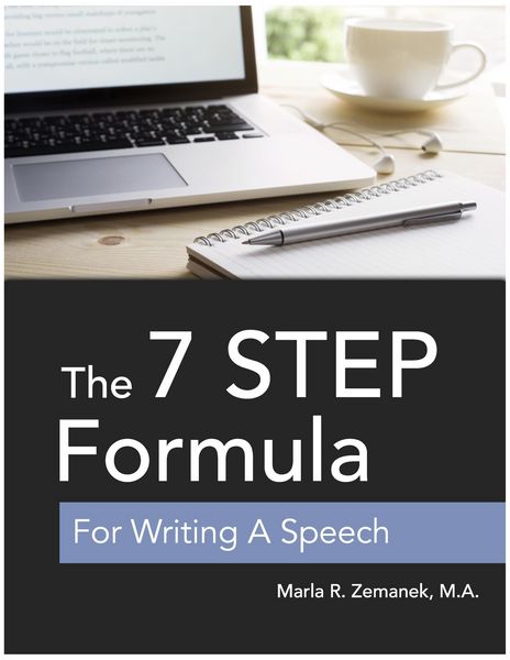 Produktbild: The 7 Step Formula For Writing A Speech