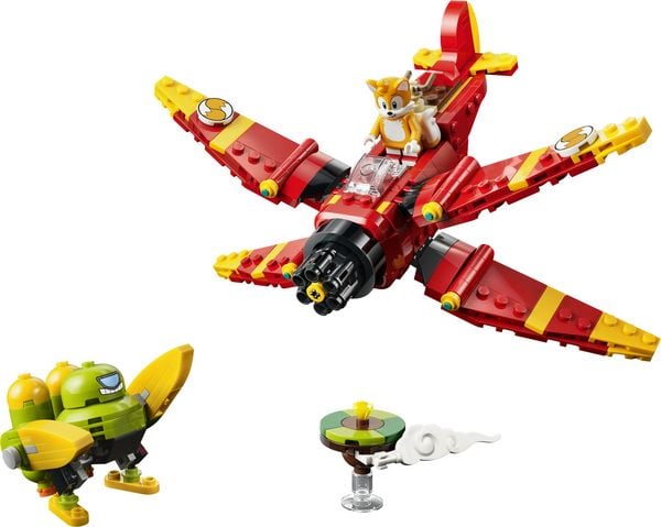 Produktbild: LEGO&reg; Sonic the Hedgehog&trade; Tails&lsquo; Tornado-1 (77119); baubarer Spielzeugflieger f&uuml;r Kinder ab 8 Jahren