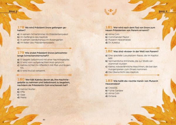 Produktbild: Das inoffizielle Quiz f&uuml;r Tribute von Panem-Fans