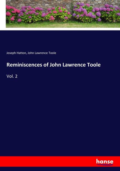 Produktbild: Reminiscences of John Lawrence Toole
