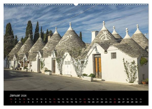 Produktbild: Italiens wilde Sch&ouml;nheit - Abseits der gro&szlig;en St&auml;dte (hochwertiger Premium Wandkalender 2026 DIN A2 quer), Kunstdruck in Hochglanz