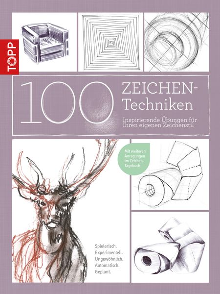 Produktbild: 100 Zeichentechniken