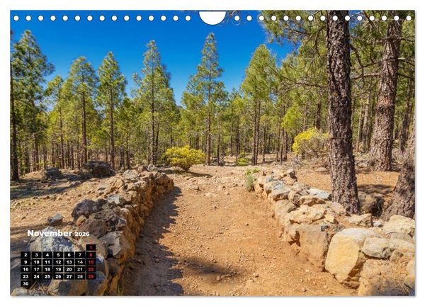 Produktbild: Auf Schusters Rappen... Gran Canaria (Wandkalender 2026 DIN A4 quer), CALVENDO Monatskalender