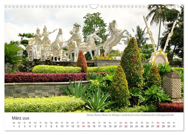 Produktbild: Impressionen einer Reise durch Bali (Wandkalender 2026 DIN A3 quer), CALVENDO Monatskalender