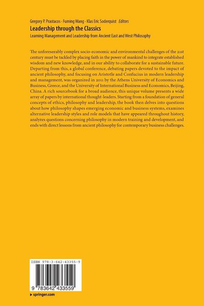 Produktbild: Leadership through the Classics