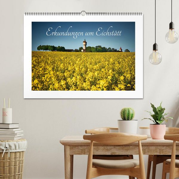 Produktbild: Erkundungen um Eichst&auml;tt (Wandkalender 2026 DIN A2 quer), CALVENDO Monatskalender