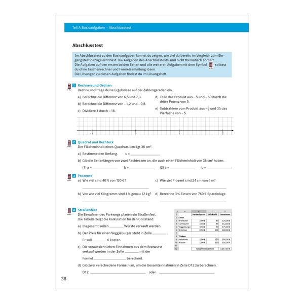 Produktbild: FiNALE - Pr&uuml;fungstraining Mittlerer Schulabschluss Nordrhein-Westfalen