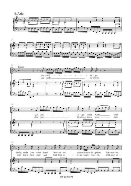 Produktbild: Bach, J: Meine Seel erhebt den Herren