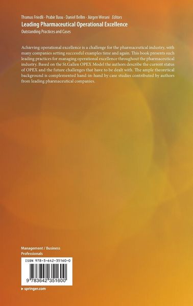Produktbild: Leading Pharmaceutical Operational Excellence