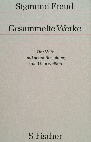 Produktbild: Der Witz und seine Beziehung zum Unbewu&szlig;ten