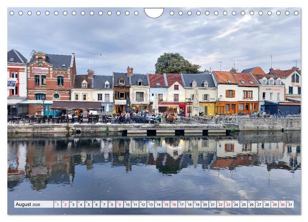 Produktbild: Amiens - geschichtstr&auml;chtig, malerisch, authentisch (Wandkalender 2026 DIN A4 quer), CALVENDO Monatskalender