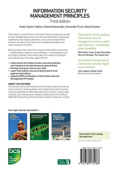 Produktbild: Information Security Management Principles