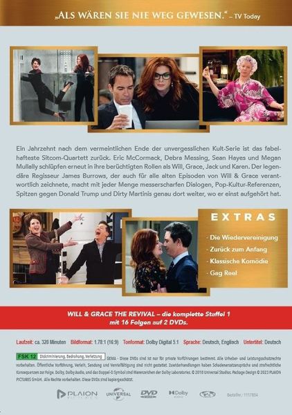 Produktbild: Will & Grace - The Revival [6 DVDs]