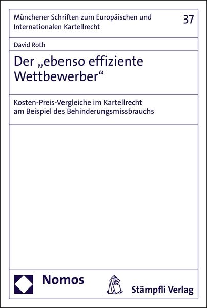 Produktbild: Der "ebenso effiziente Wettbewerber"