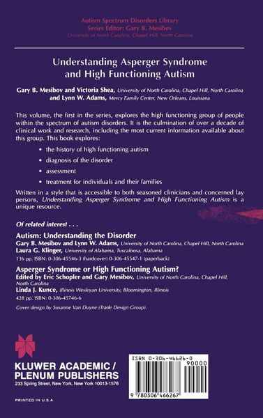 Produktbild: Understanding Asperger Syndrome and High Functioning Autism