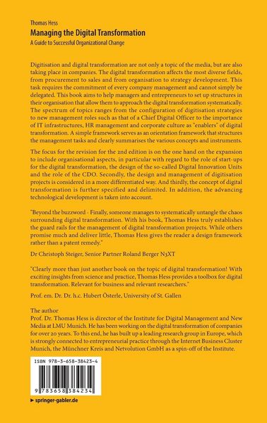 Produktbild: Managing the Digital Transformation