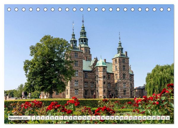 Produktbild: D&auml;nemark - Kopenhagen (Tischkalender 2026 DIN A5 quer), CALVENDO Monatskalender