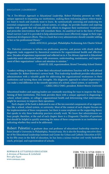 Produktbild: Ten-Minute Approach to Educational Leadership