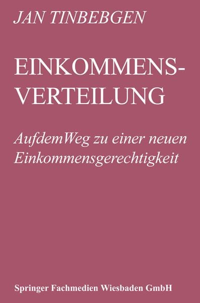 Produktbild: Einkommensverteilung