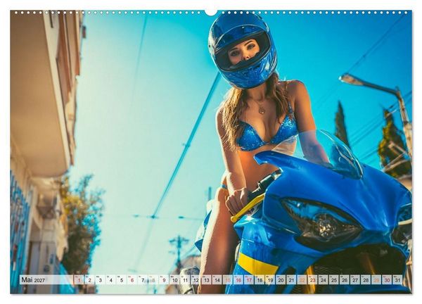 Produktbild: Schnelle Bikes und Starke Frauen (Wandkalender 2027 DIN A2 quer), CALVENDO Monatskalender