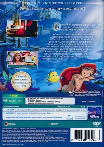 Produktbild: Arielle die Meerjungfrau - Disney Classics 27