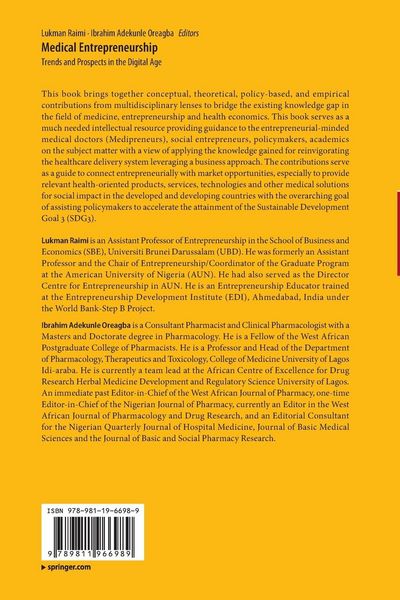 Produktbild: Medical Entrepreneurship