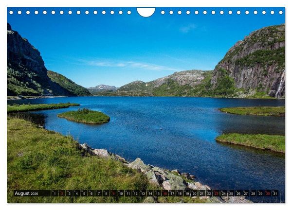 Produktbild: Eindrucksvolle Landschaften (Wandkalender 2026 DIN A4 quer), CALVENDO Monatskalender