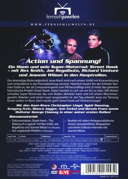 Produktbild: Street Hawk - Die komplette Serie [4 DVDs]