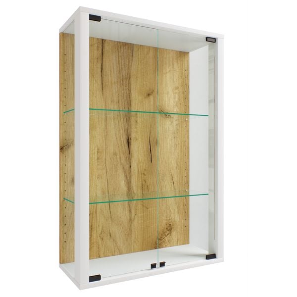 Produktbild: Wandvitrine H&auml;ngevitrine Glasvitrine Glas Udina M